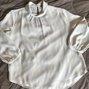 Ann Taylor light grey Blouse